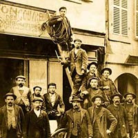 Photo des membres au début de l'UDOC